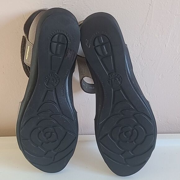 Mephisto Pattie Comfort Sandal Taupe Gold Size 41 - Picture 11 of 16